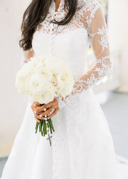 Custom Bridal Cape or Wrap Design Deposit