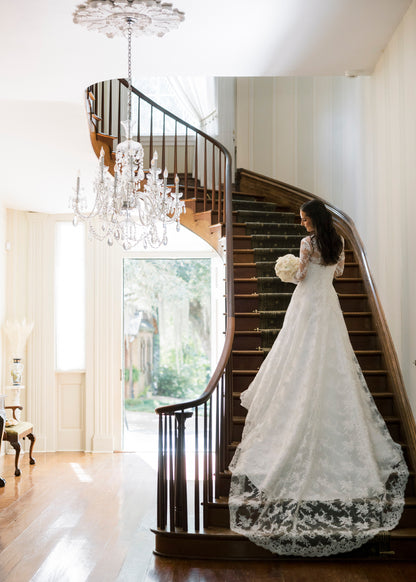 Custom Bridal Cape or Wrap Design Deposit