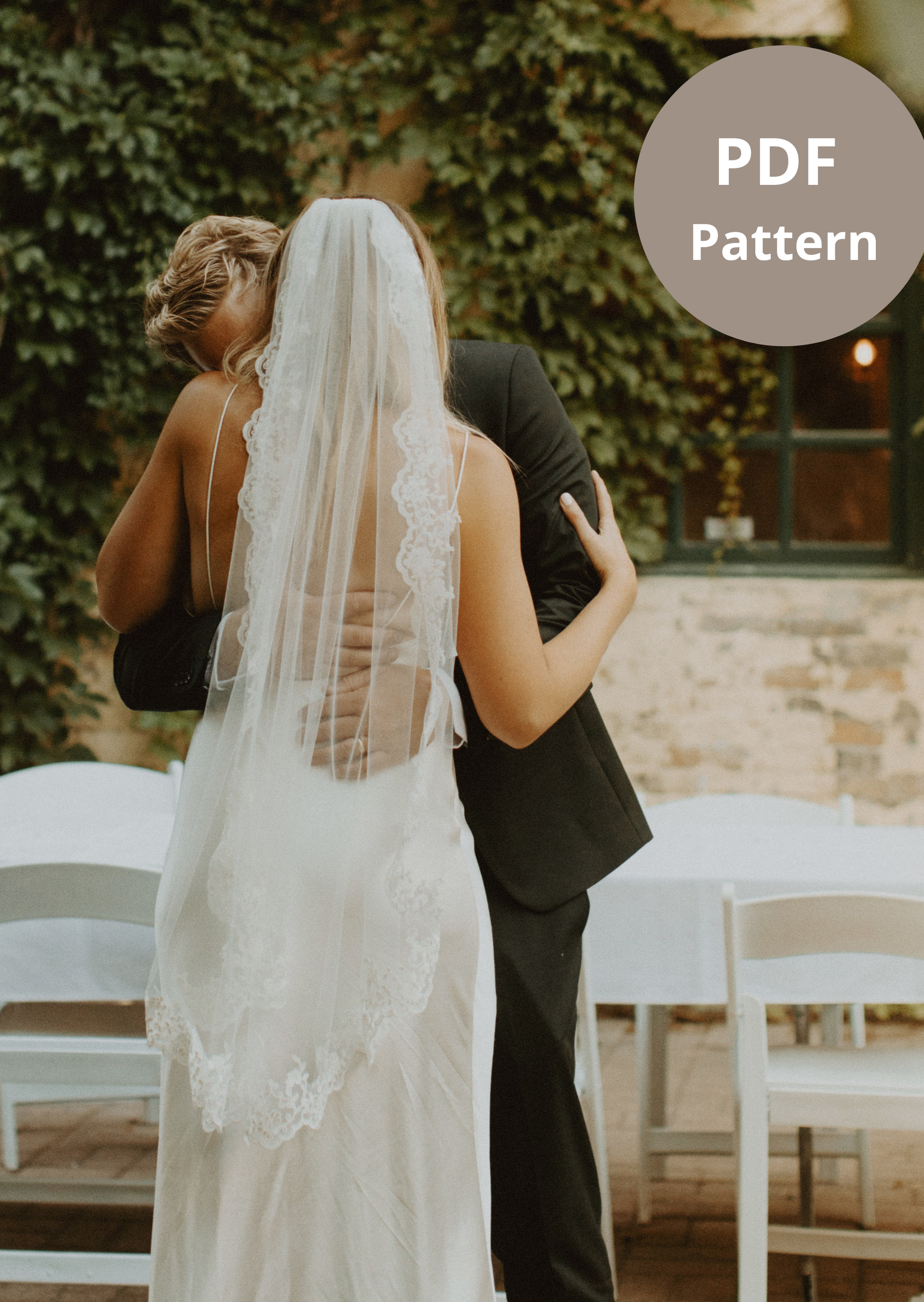 wedding veil DIY french lace wedding veil