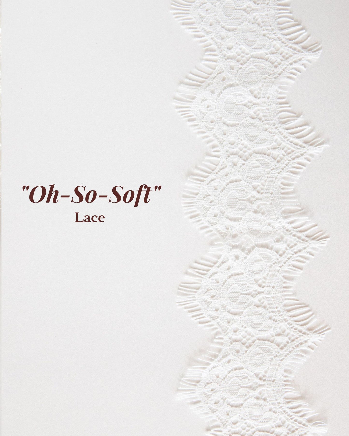 chantilly ultra soft eyelash lace trim edging for brides